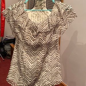 WHBM On/Off shoulders Top